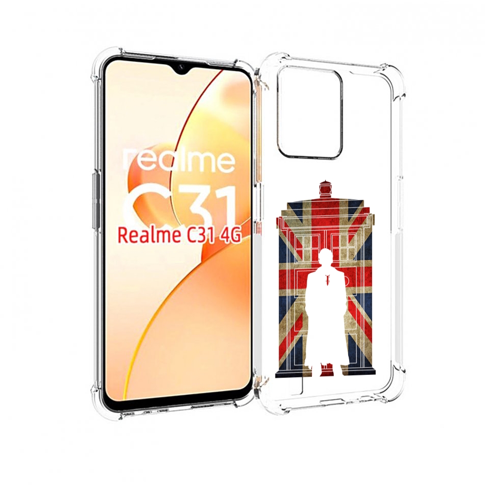 

Чехол MyPads шерлок холмс для OPPO Realme C31, Прозрачный, Tocco