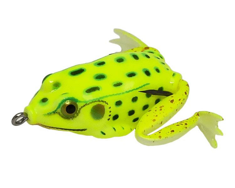 Мягкая приманка LureMax Лягушка Kicker Frog FR02, 5,5см