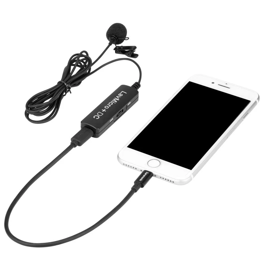 

Микрофон Saramonic LavMicro/DC Black, LavMicro/DC