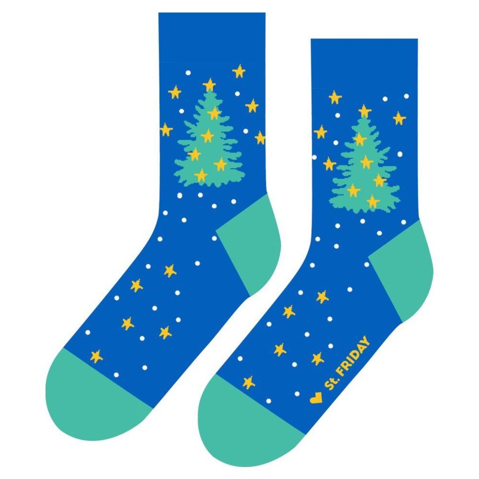 

Носки мужские St. Friday Socks 653-5 синие, Синий, 653-5