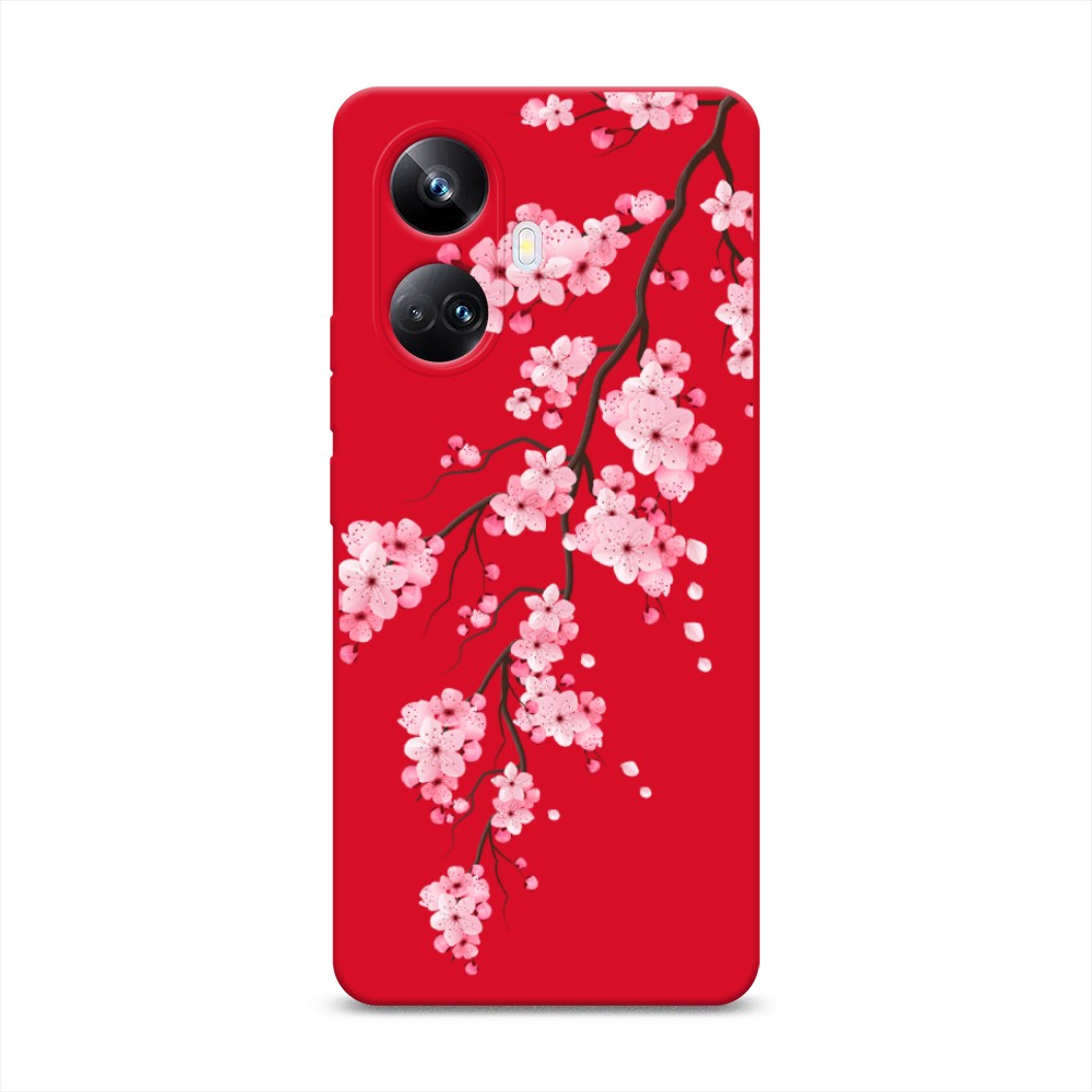 

Чехол Awog на Realme 10 Pro+ "Розовая сакура", Розовый;белый;коричневый, 2512353-1