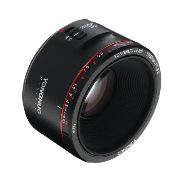 Объектив YONGNUO YN 50mm f/1.8 II Standart Prime (YN50MM F1.8C II)