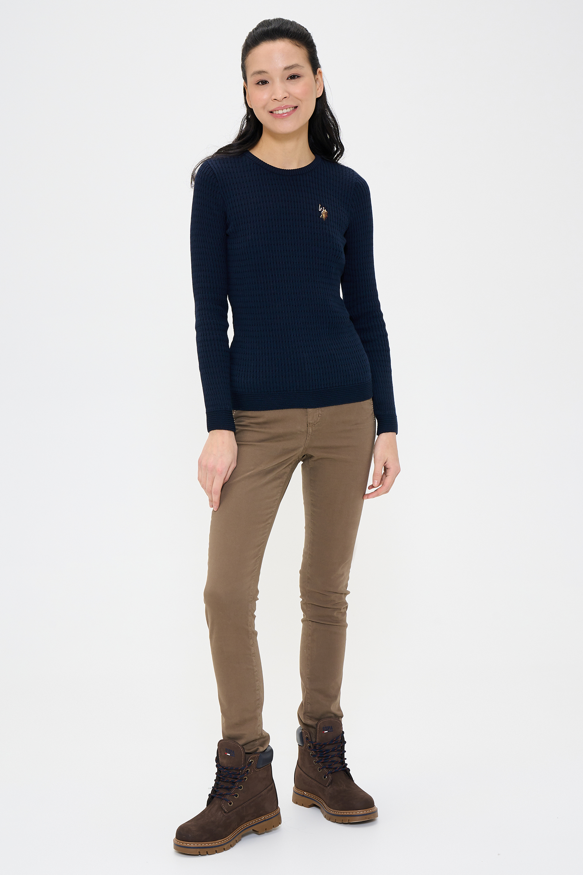 

Джемпер женский U.S. POLO Assn. G082SZ0TK0R-KARLA синий M, G082SZ0TK0R-KARLA