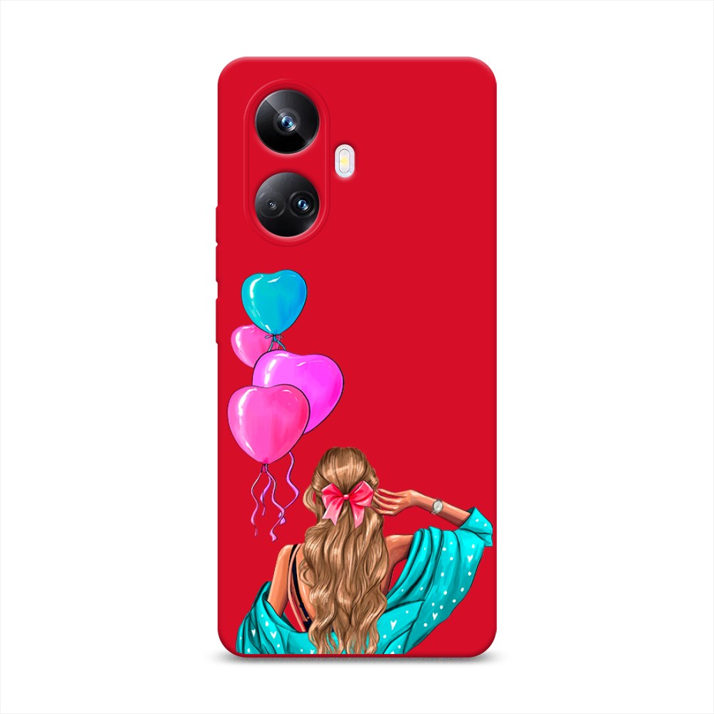 

Чехол Awog на Realme 10 Pro+ "День Рождения", Голубой;розовый;бежевый, 2512353-1