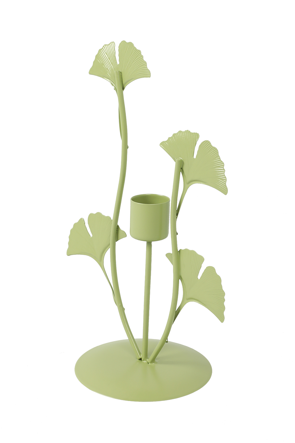 Подсвечник 12X9XH21 см зеленый 4226040