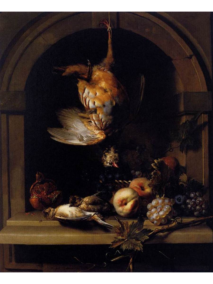 

Постер DRABS A3 Ларжильер Никола Partridge in a Niche
