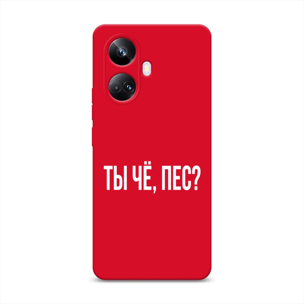 

Чехол Awog на Realme 10 Pro+ "Ты чё, пес", Прозрачный, 2512353-1