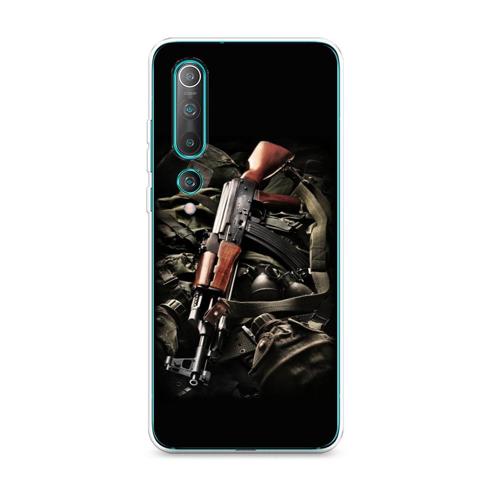 

Чехол Awog на Xiaomi Mi 10 "Автомат", Разноцветный, 37550-5