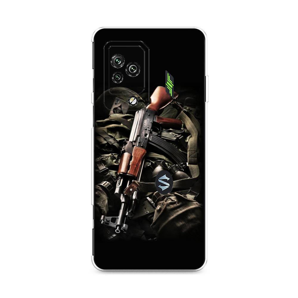 фото Силиконовый чехол "автомат" на xiaomi black shark 5 pro awog