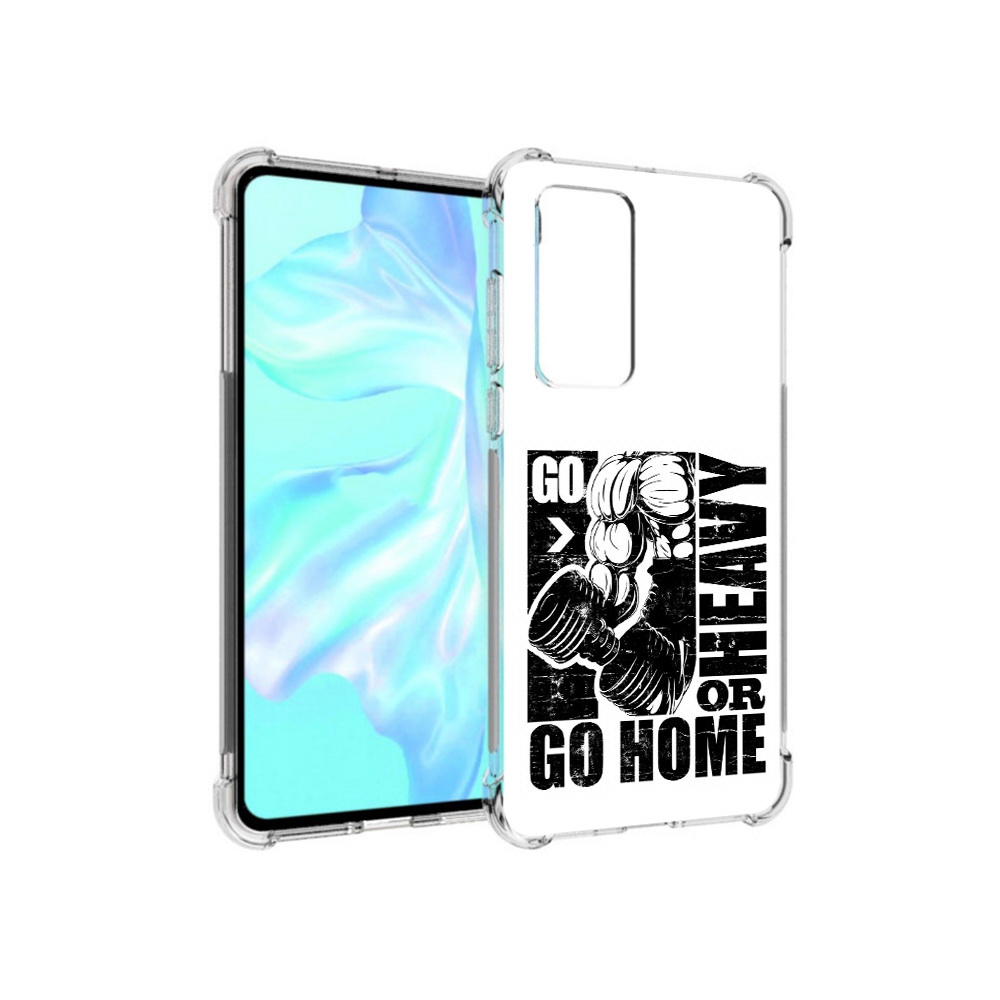 

Чехол MyPads Tocco для Huawei P40 накаченные руки, Прозрачный, Tocco