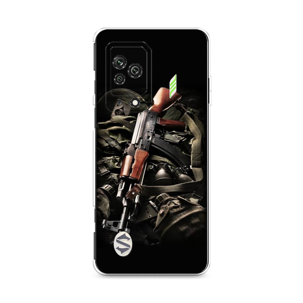 

Чехол Awog на Xiaomi Black Shark 5 "Автомат", Разноцветный, 314050-5