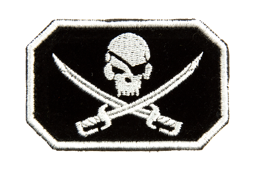 

Патч TeamZlo "Роджер" BK (TZ0066BK), Белый;черный