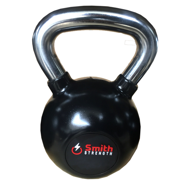 

Обрезиненная гиря со стальной рукояткой SMITH STRENGTH 32 кг
