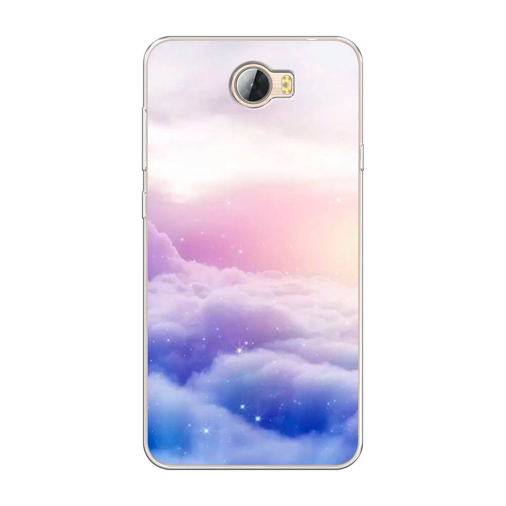 

Чехол на Huawei Y5 II "Небеса", Голубой;белый;розовый, 61950-2