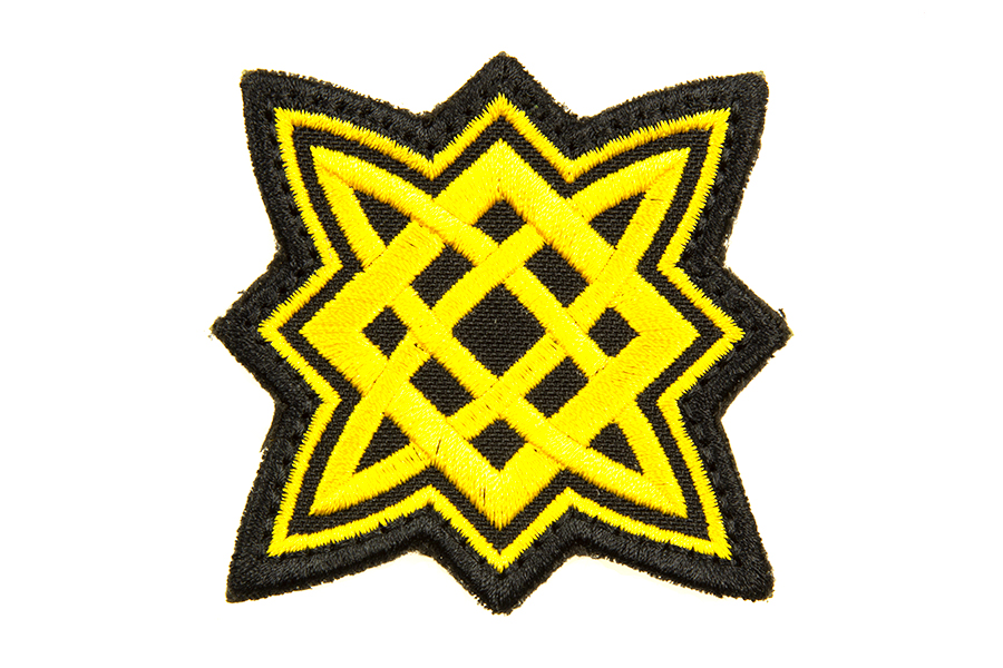 

Патч TeamZlo "Звезда Руси" BK (TZ0034BK), Желтый, Звезда Руси