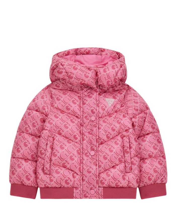 

Куртка Guess для девочек, кораллово-розовая, размер 12, J4YL02WEGY0, Розовый, J4YL02WEGY0