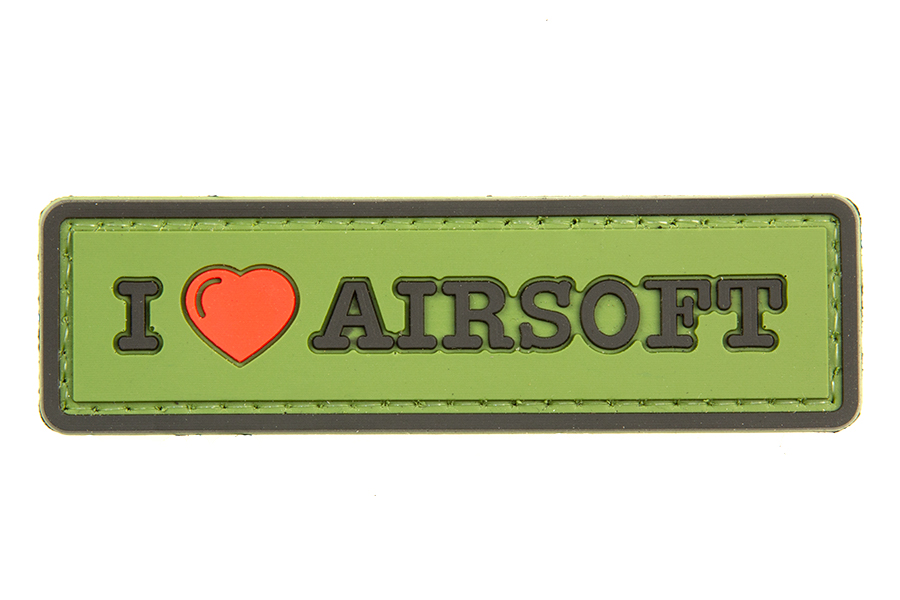 

Патч TeamZlo "I love Airsoft Tab" OD (TZ0107OD), Зеленый, I love Airsoft Tab