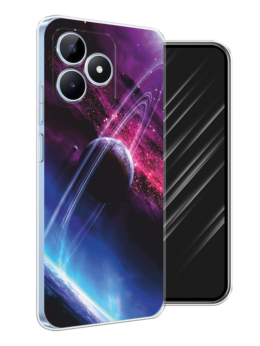 

Чехол Awog на Realme C60 "Космос 17", Черный;фиолетовый, 2516550-1