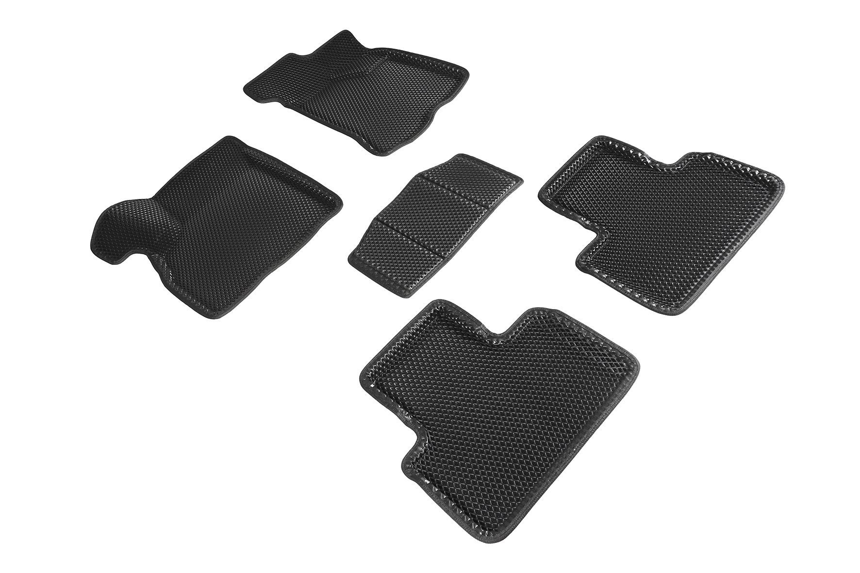 

Коврики EVA 3D ромб Seintex для Lada Priora 2007-2018 (черные, 95187)