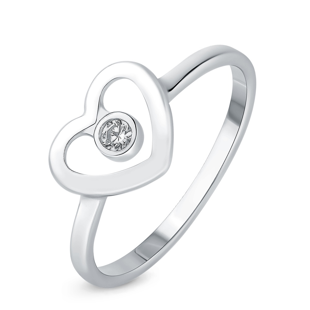 

Кольцо из серебра р.  585Gold 701010424, фианит, 701010424
