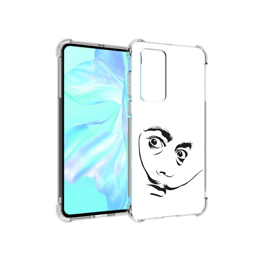 

Чехол MyPads Tocco для Huawei P40 мужчина с длинными усами, Прозрачный, Tocco