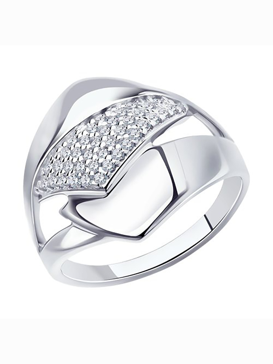 

Кольцо из серебра р.  585Gold 701010419, фианит, 701010419