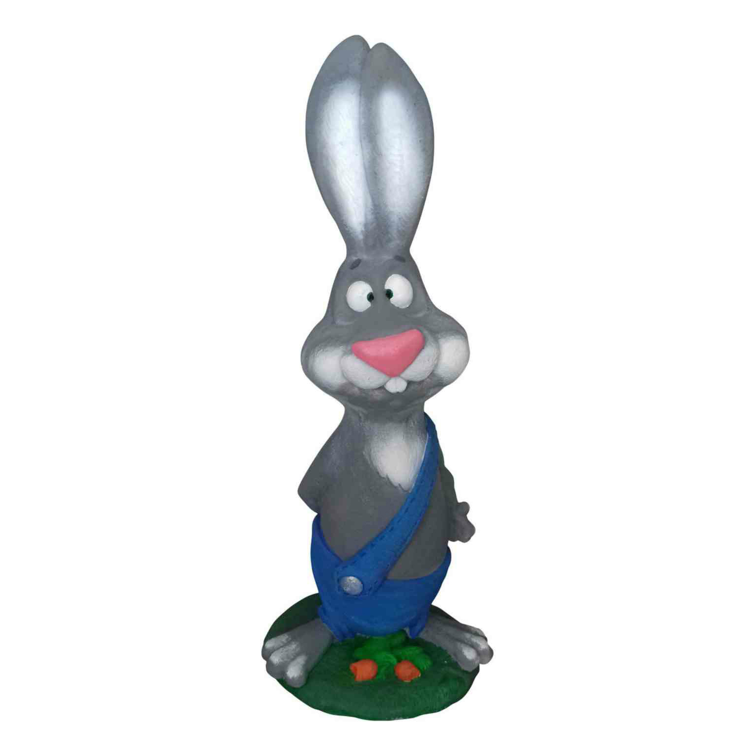

Садовая фигура Заяц косой 54 см, Серый