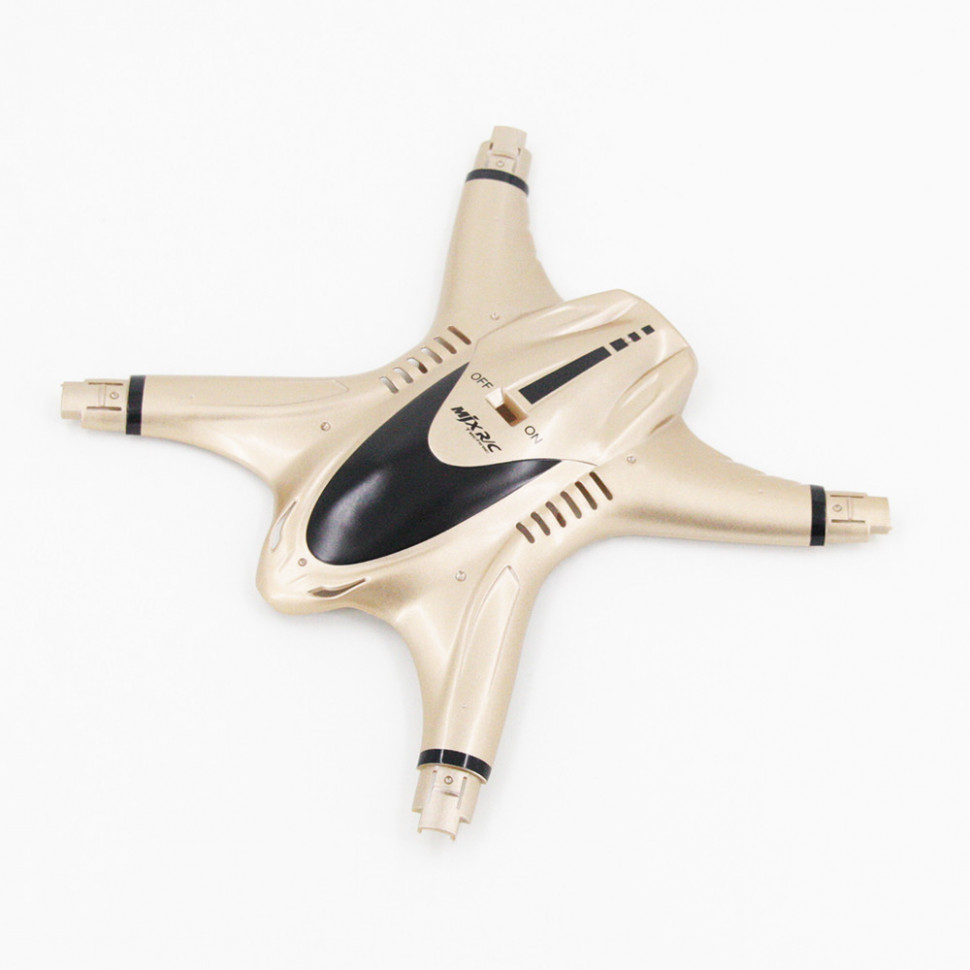 

MJX R/C Верхняя часть корпуса (золотой) для квадрокоптера MJX X401H - MJX-401H01
