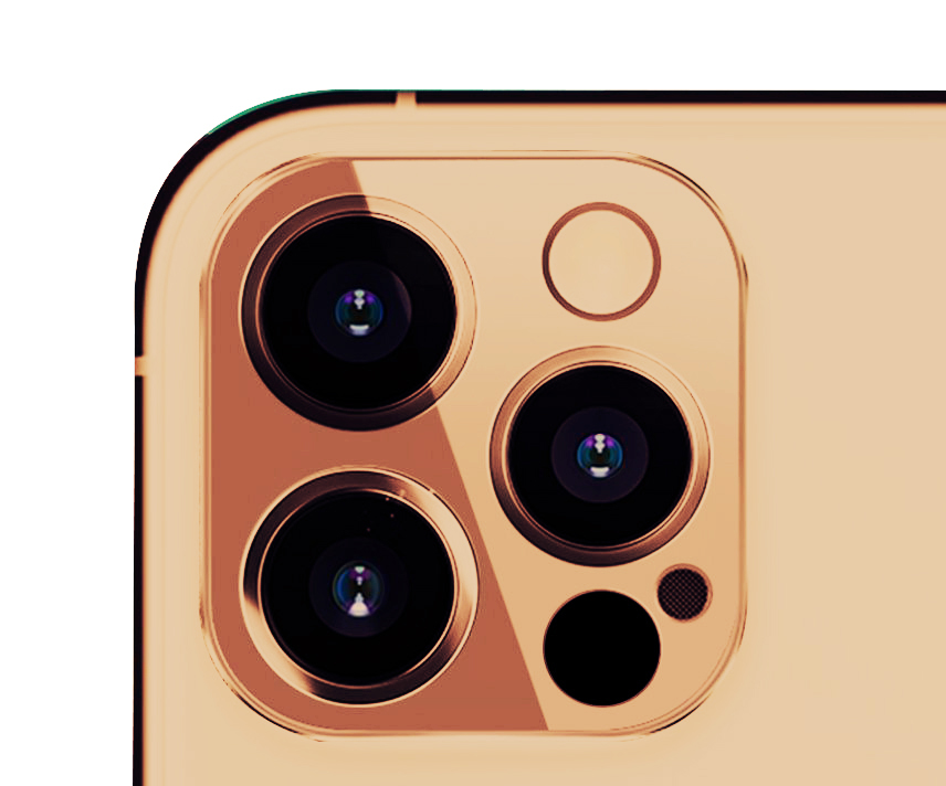 

Защитное стекло COTEetCI Lens Film на объектив камеры для iPhone 12 6.1, золотой