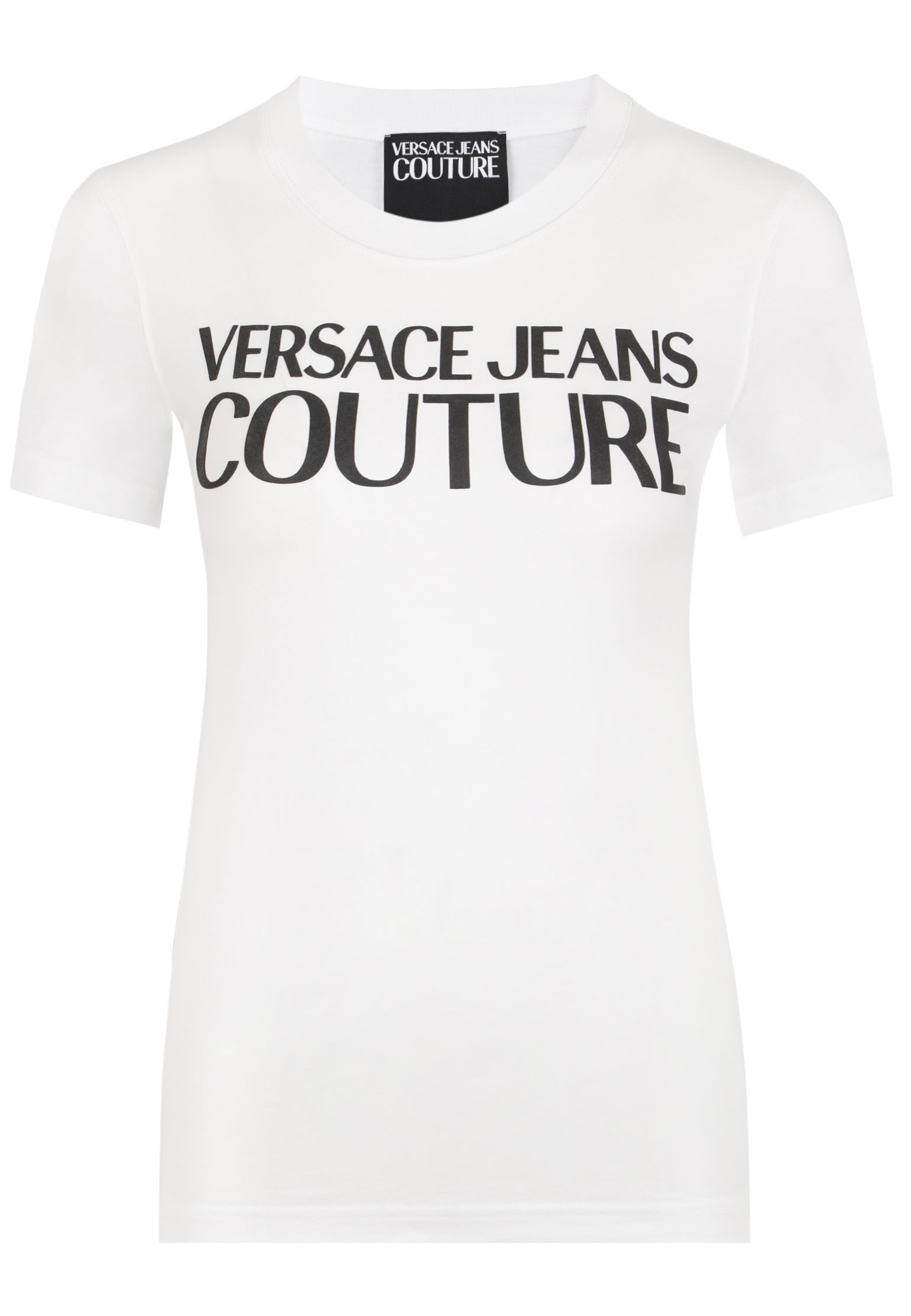 

Футболка женская Versace Jeans Couture 125367 белая S, Белый, 125367