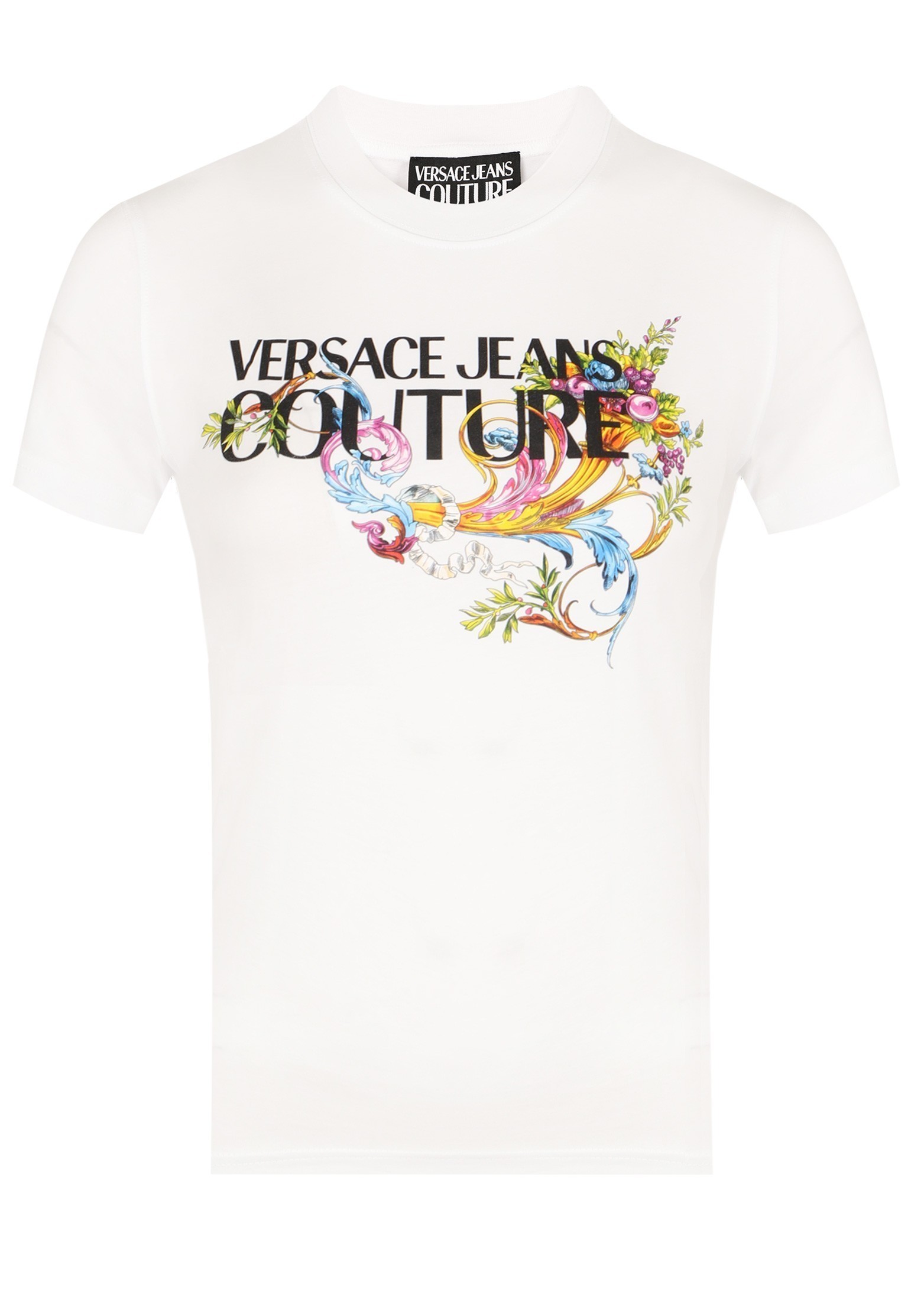 

Футболка женская Versace Jeans Couture 125366 белая XS, Белый, 125366