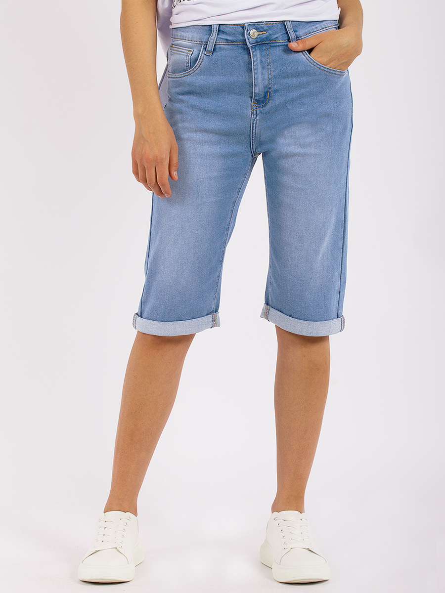 Бриджи женские Fashion Jeans GD57000956 голубые 31