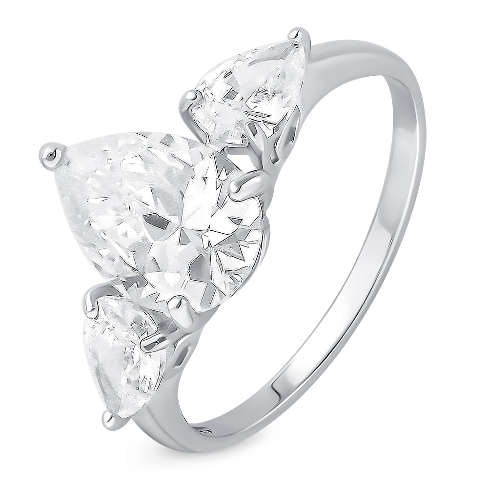 

Кольцо из серебра р.  585Gold 701010386, фианит, 701010386