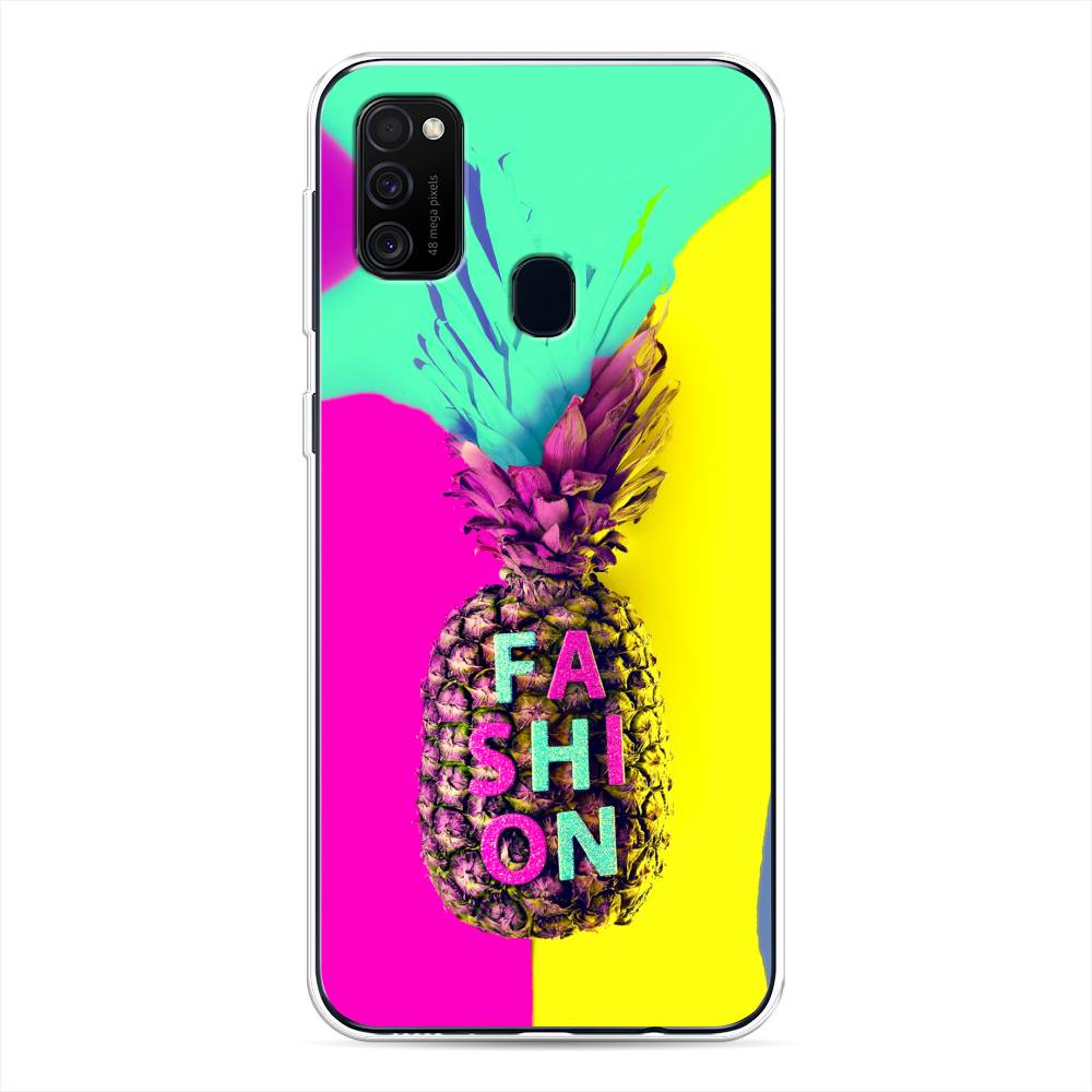 

Чехол Awog на Samsung Galaxy M30s/M21 "Кислотный ананас", Разноцветный, 29850-10