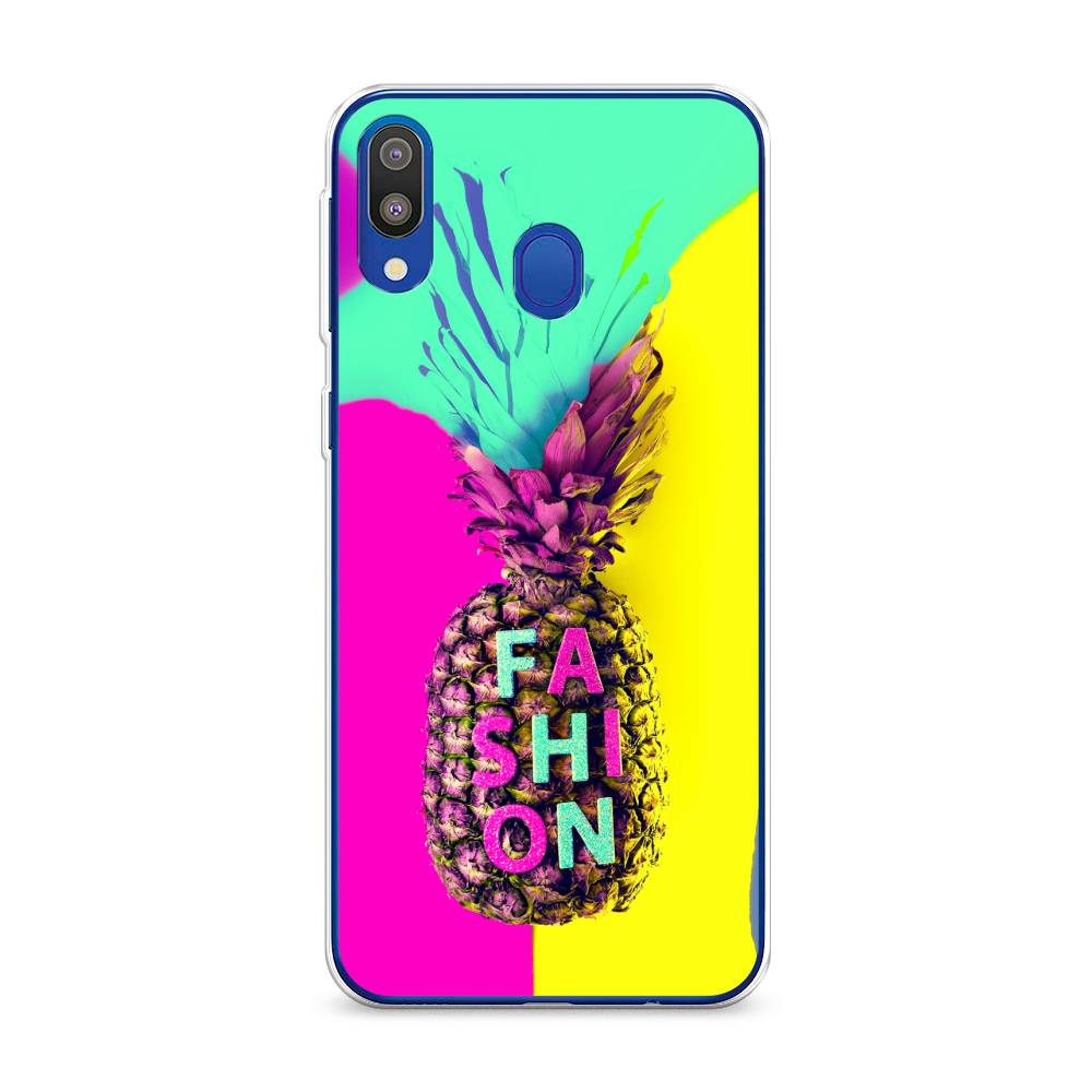 

Чехол Awog на Samsung Galaxy M20 "Кислотный ананас", Разноцветный, 27450-10