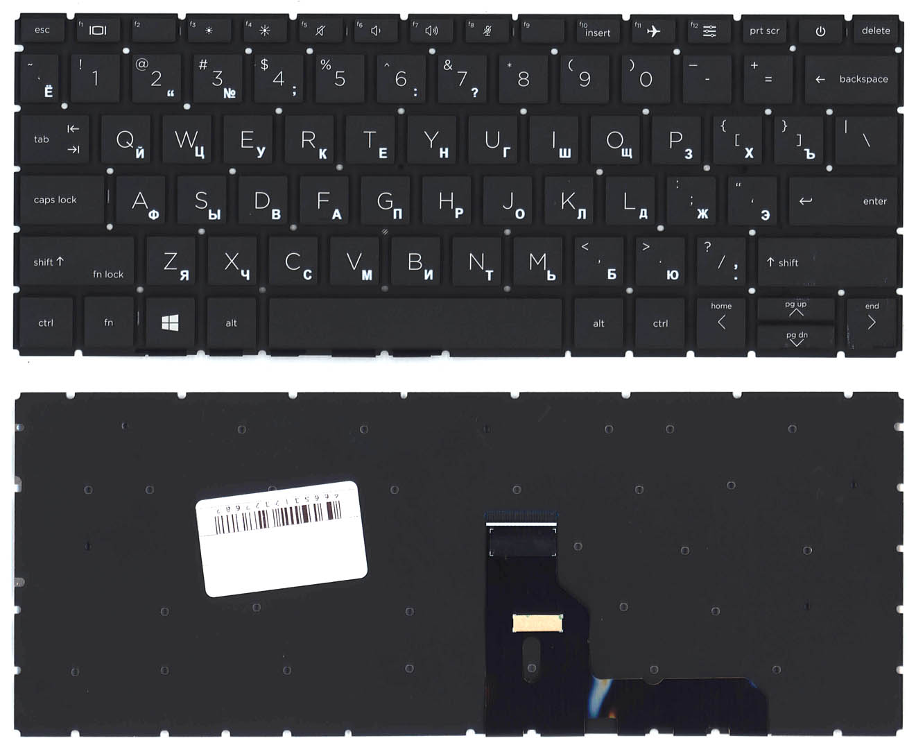 

Клавиатура OEM для ноутбука HP Probook 430 435 G8, для HP Probook 430 435 G8