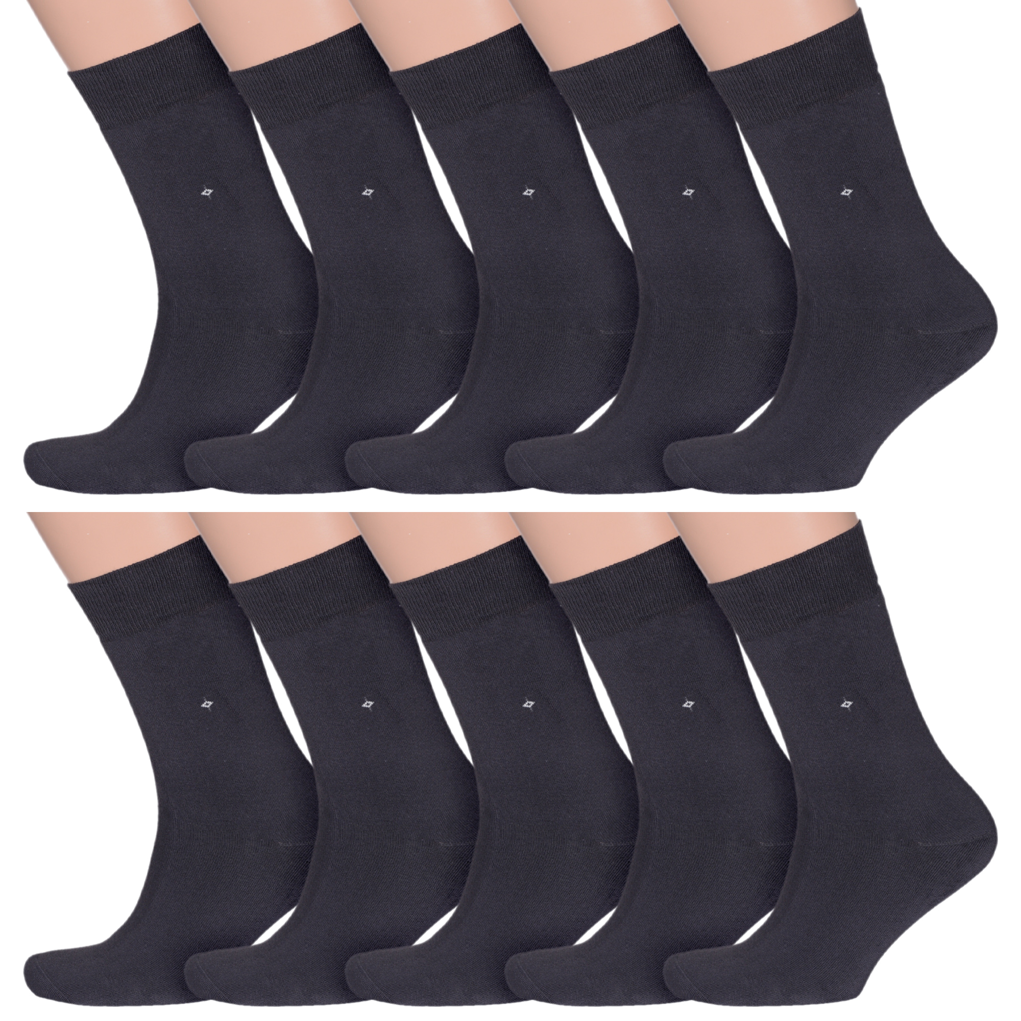 

Комплект носков мужских Rusocks 10-М-188 серых 29, Серый, 10-М-188