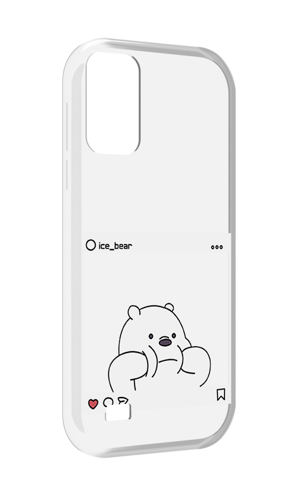 

Чехол MyPads ледяной-медведь для Oukitel C31, Прозрачный, Tocco
