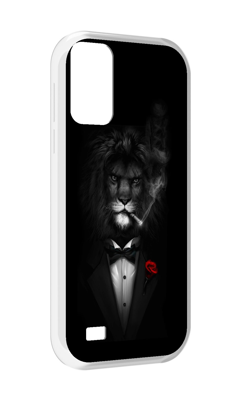 

Чехол MyPads лев-в-темноте-с-сигаретой мужской для Oukitel C31, Прозрачный, Tocco