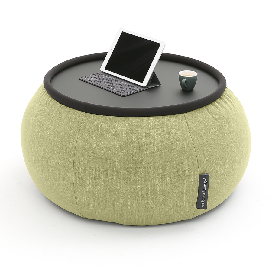 Журнальный столик пуф Ambient Lounge - Versa Table - Lime Citrus шенилл зеленый 22990₽