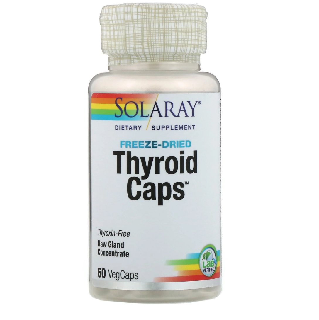

Thyroid Caps Solaray капсулы 60 шт.