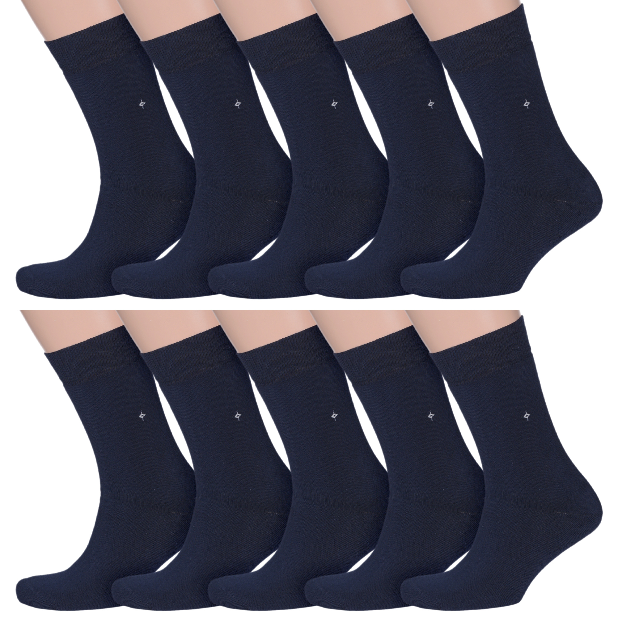 

Комплект носков мужских Rusocks 10-М-188 синих 29, Синий, 10-М-188