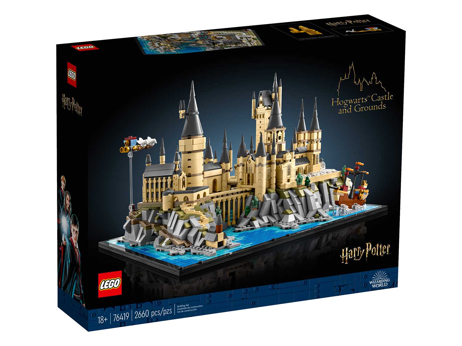 Конструктор Lego Harry Potter Hogwarts Castle and Grounds, 76419 lego harry potter битва за хогвартс 76415