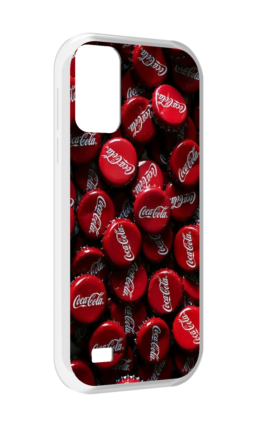 

Чехол MyPads крышки от кокаколы для Oukitel C31, Прозрачный, Tocco