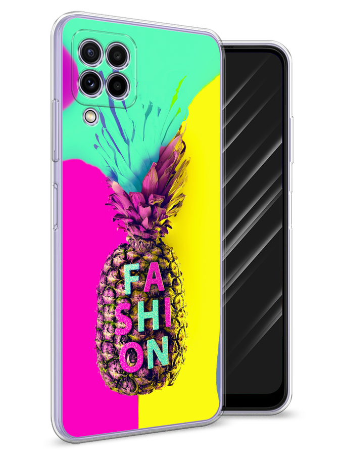 

Чехол Awog на Samsung Galaxy A22 / Самсунг A22 "Кислотный ананас", Разноцветный, 2103150-10