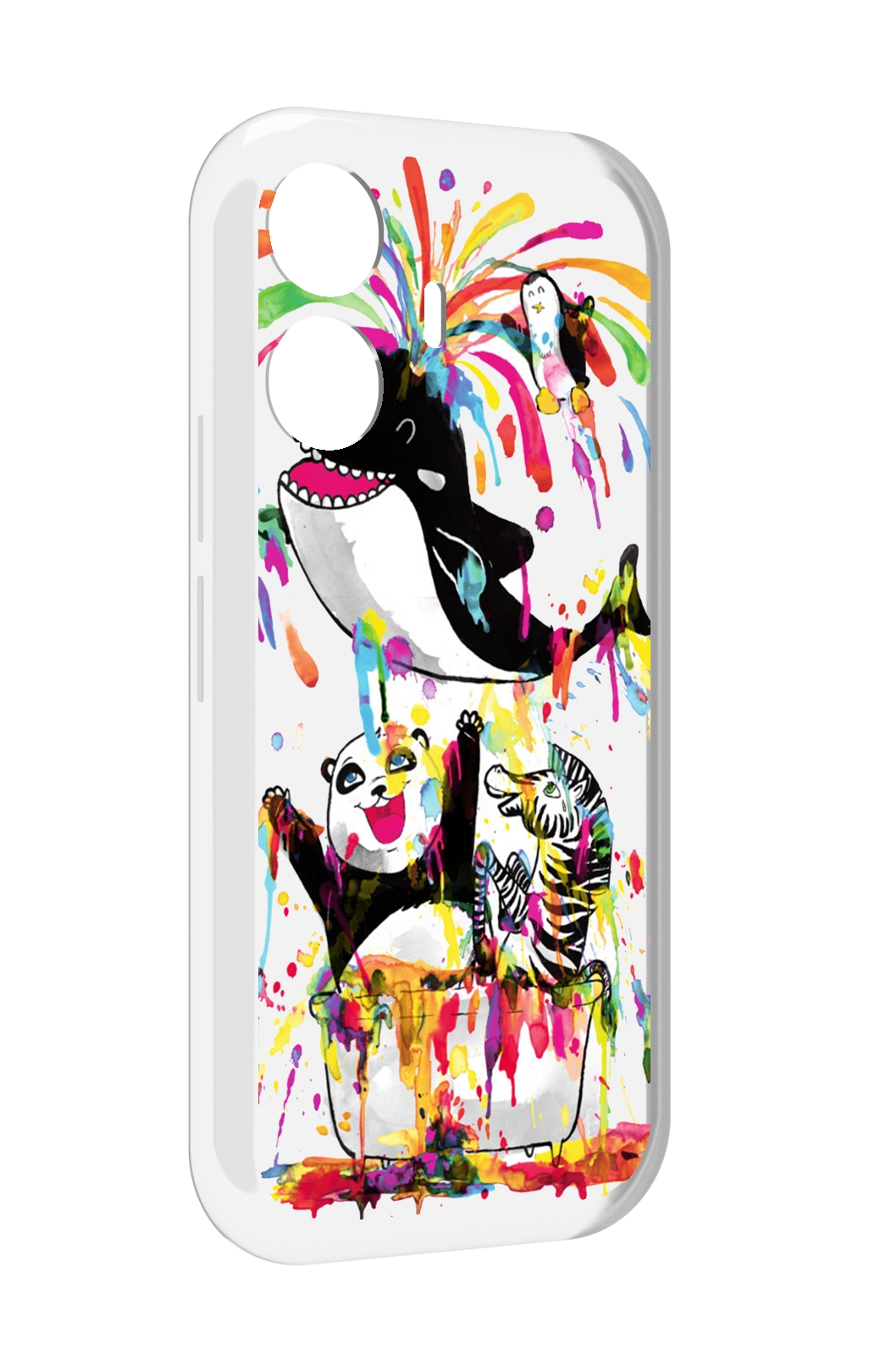 

Чехол MyPads Хиппи кит для Vivo Y77E / Vivo iQOO Z6 Lite, Прозрачный, Tocco