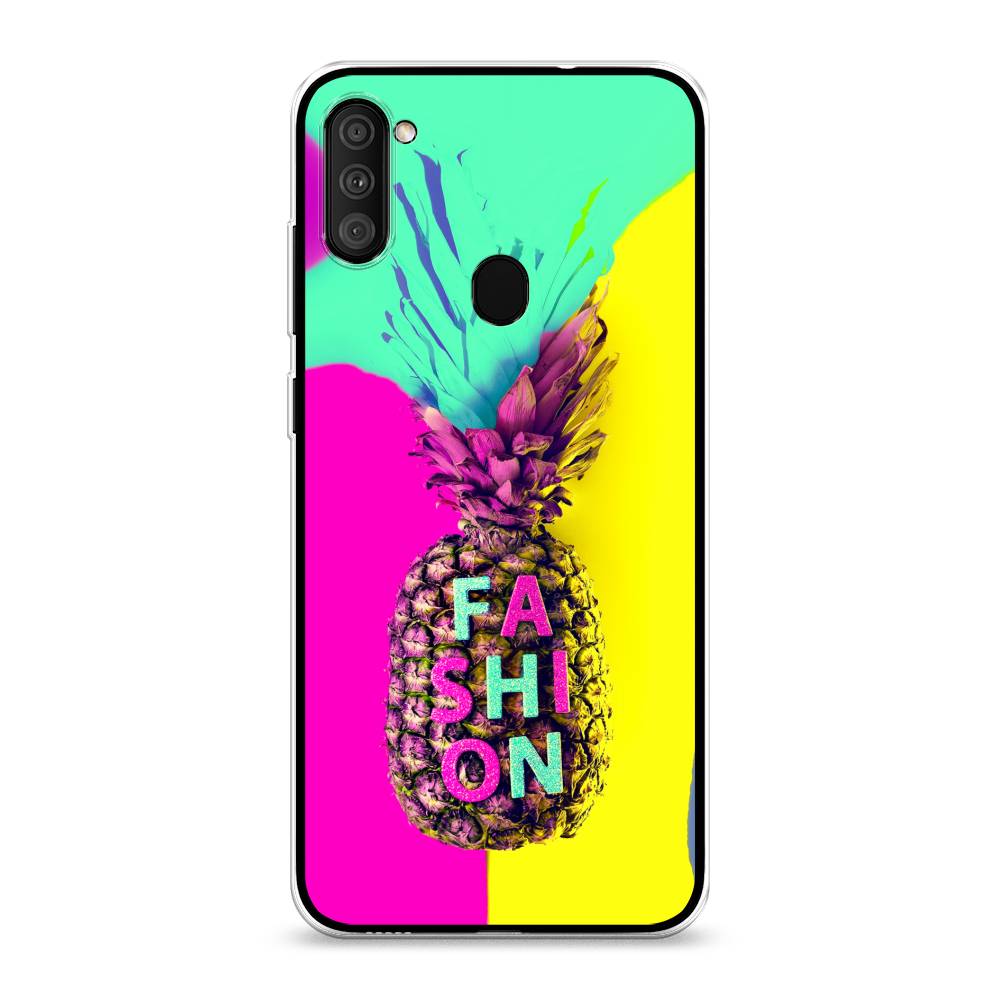 

Чехол Awog на Samsung Galaxy A11 / Самсунг A11 "Кислотный ананас", Разноцветный, 2100150-10