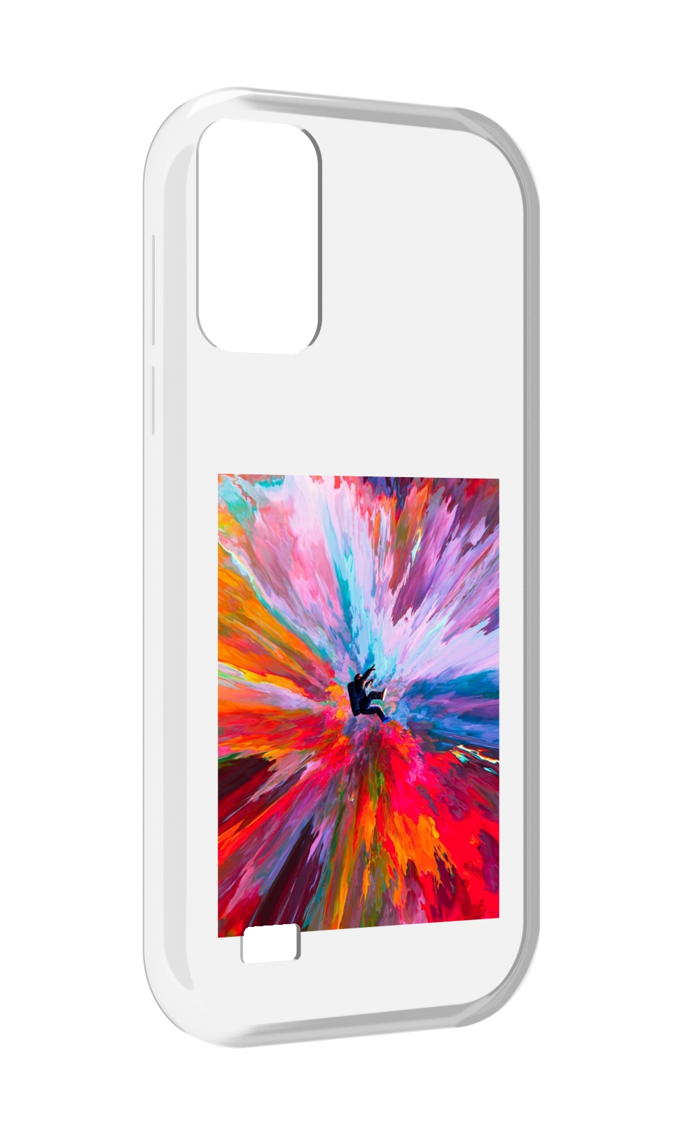

Чехол MyPads красочный астранавт для Oukitel C31, Прозрачный, Tocco