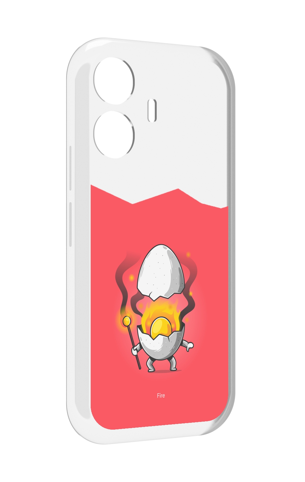 

Чехол MyPads горелое яйцо для Vivo Y77E / Vivo iQOO Z6 Lite, Прозрачный, Tocco