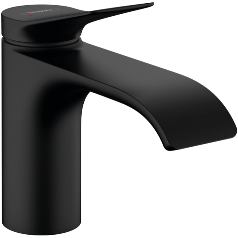 фото Смеситель hansgrohe vivenis для раковиня 75023670, coolstart, 110 с донным клапаном,